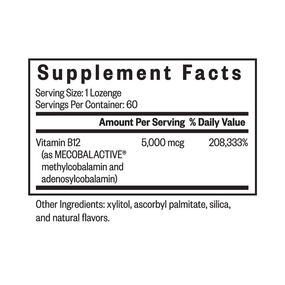 Methyl B12 5000 - Smart Routine Choice