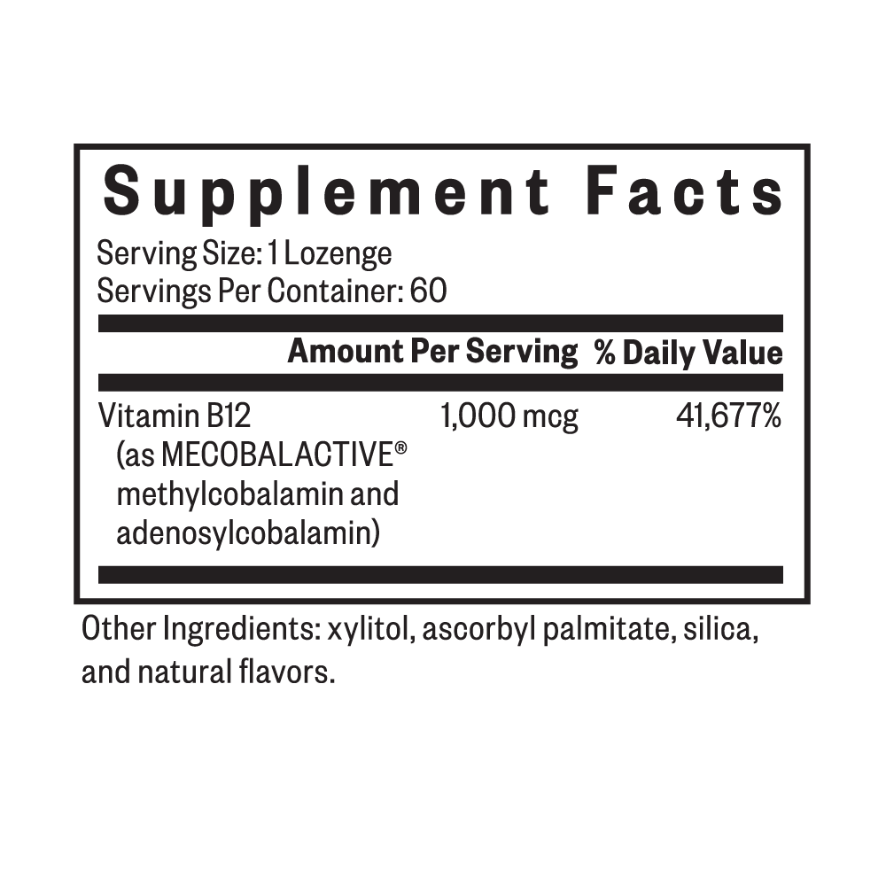 Methyl B12 1000 - Smart Routine Choice