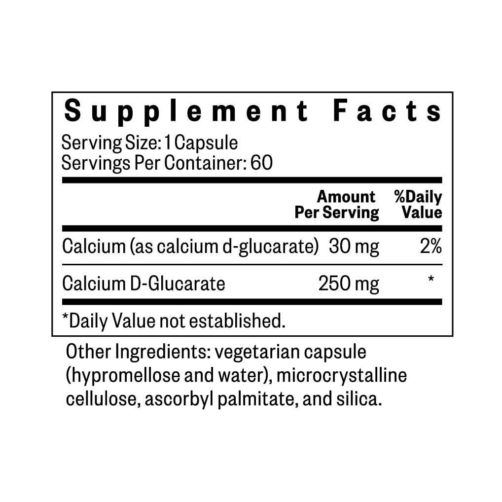 Calcium D-Glucarate - Smart Routine Choice