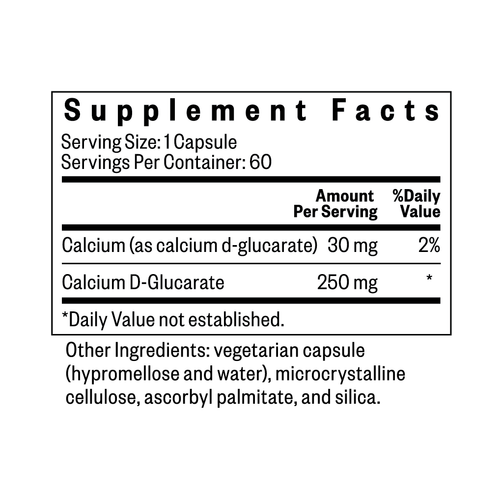 Calcium D-Glucarate - Smart Routine Choice