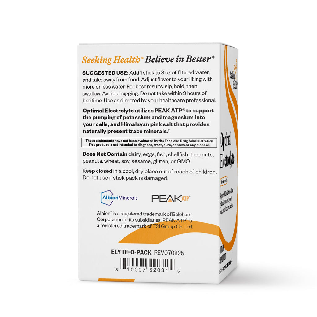 Optimal Electrolyte Sticks - Everyday Health Routine