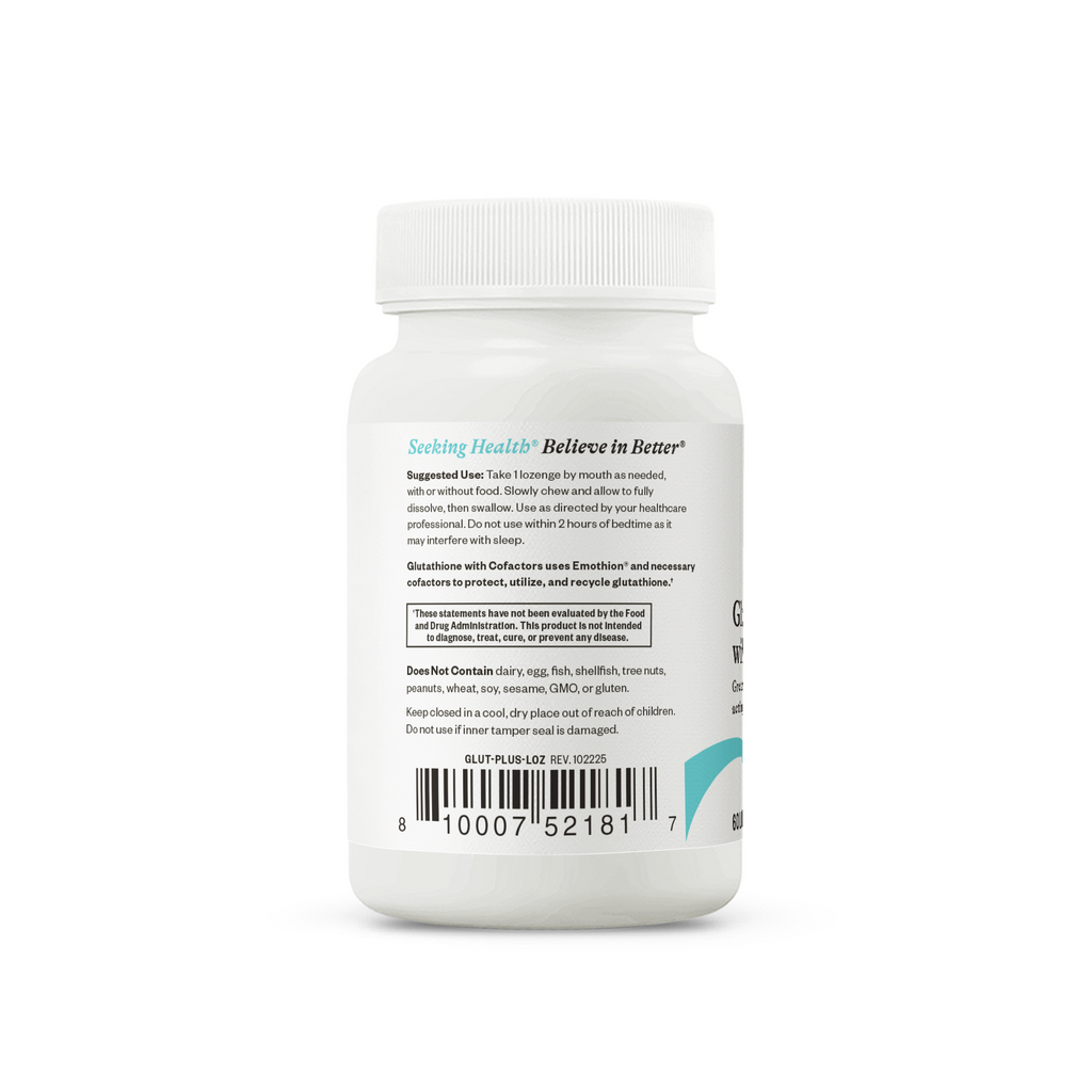 Glutathione with Cofactors Lozenges ( formerly Glutathione Plus Lozenge ) - Smart Routine Choice