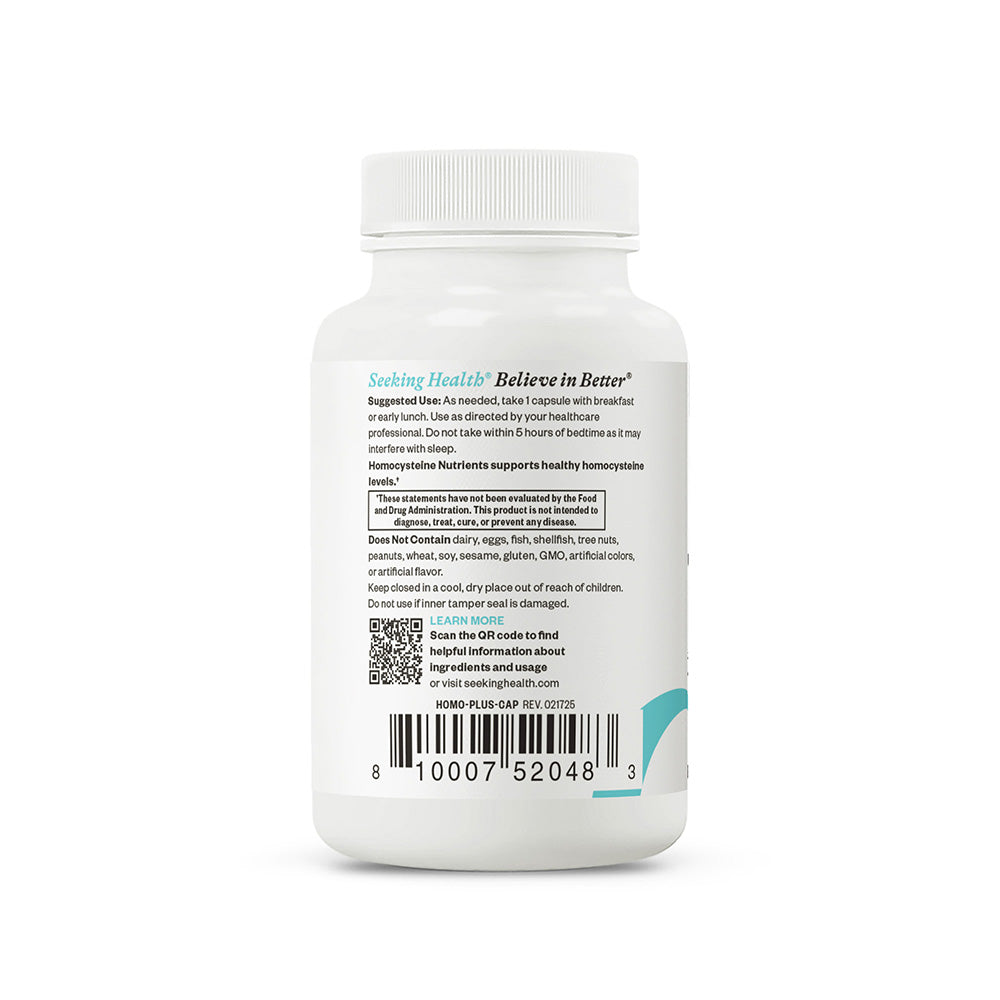 Homocysteine Nutrients - Smart Routine Choice