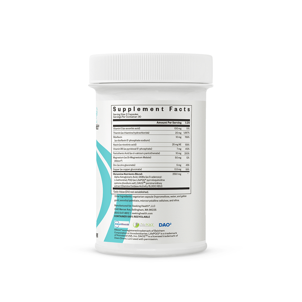Histamine Nutrients - Smart Routine Choice