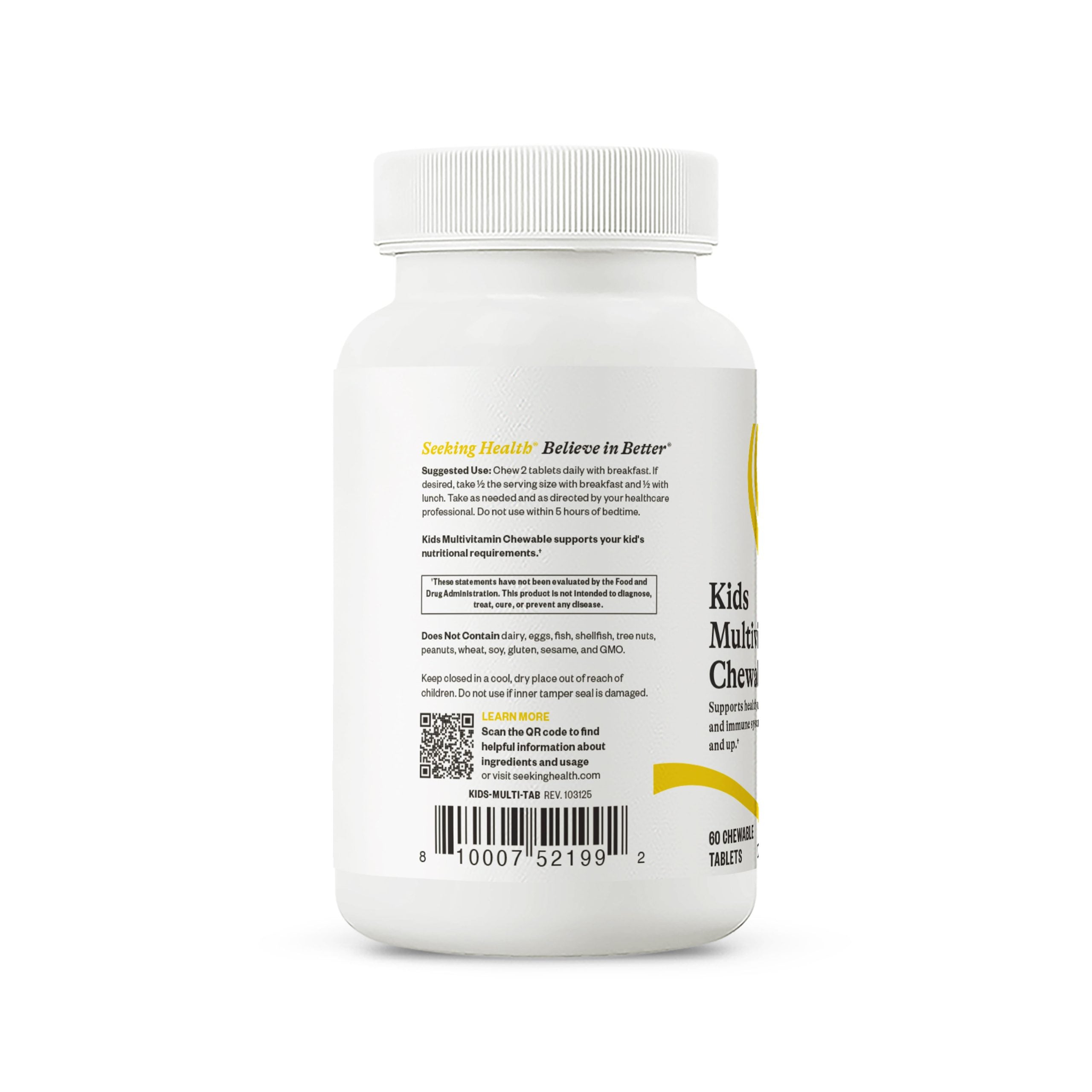 Kids Multivitamin Chewable - Everyday Health Routine