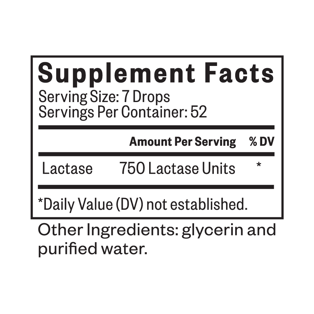 Lactase Drops - Smart Routine Choice