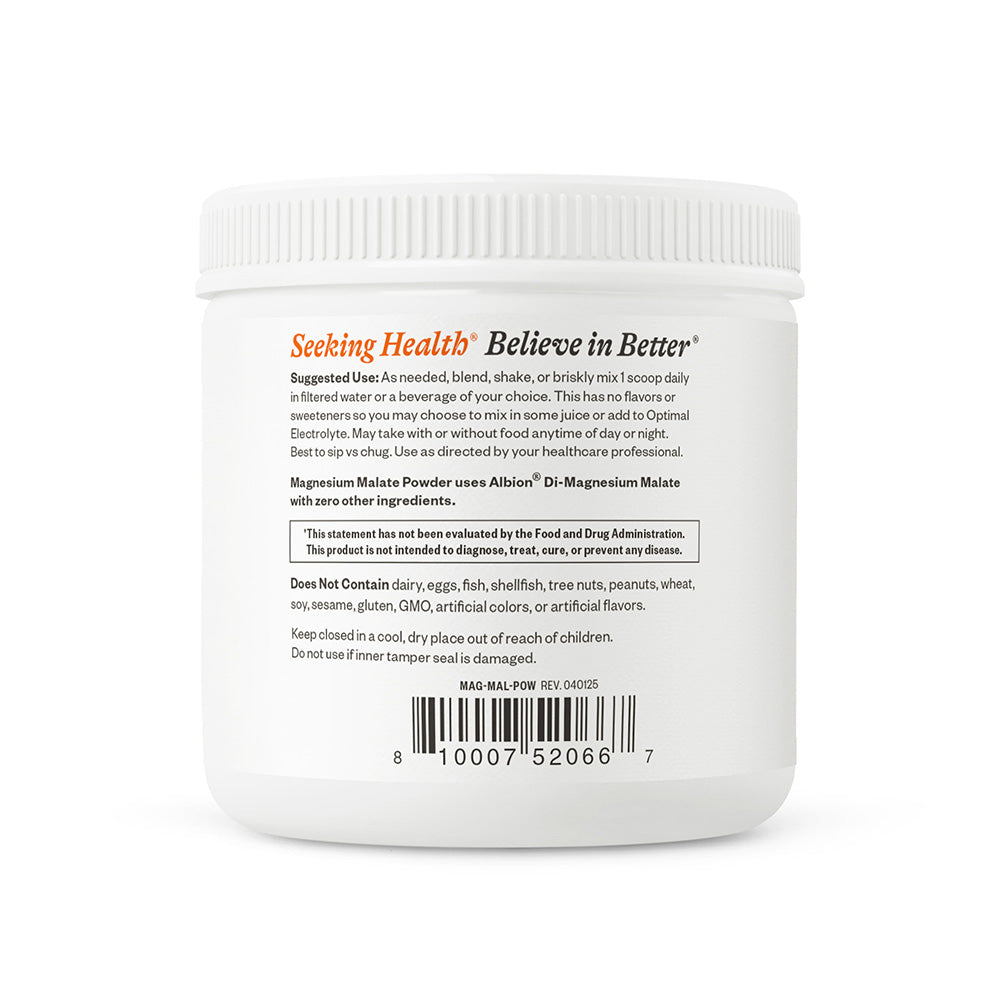 Magnesium Malate Powder - Everyday Health Routine