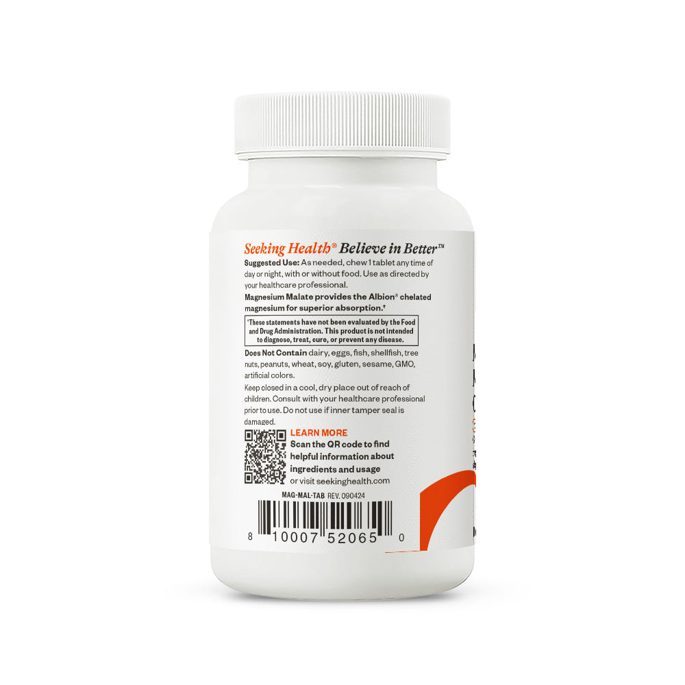 Magnesium Malate Chewable - Everyday Health Routine