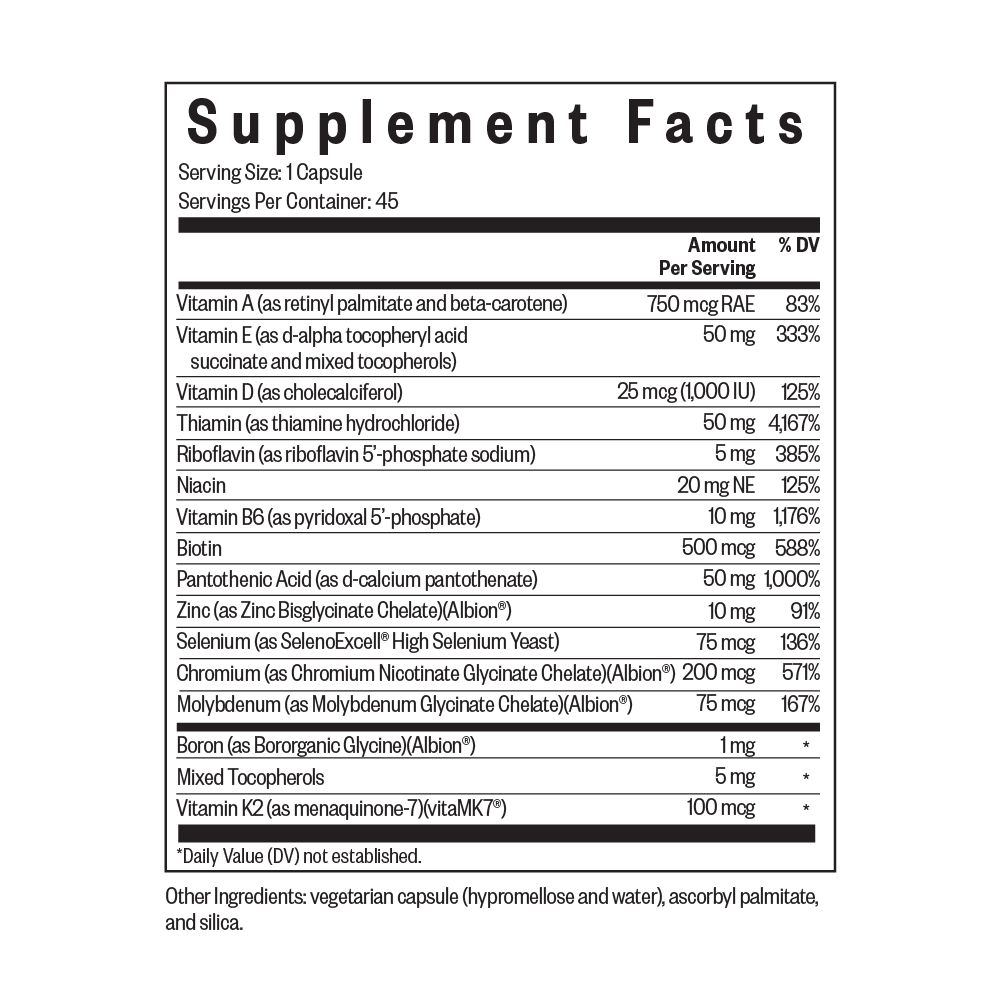 Multivitamin One Sensitive - Everyday Health Routine