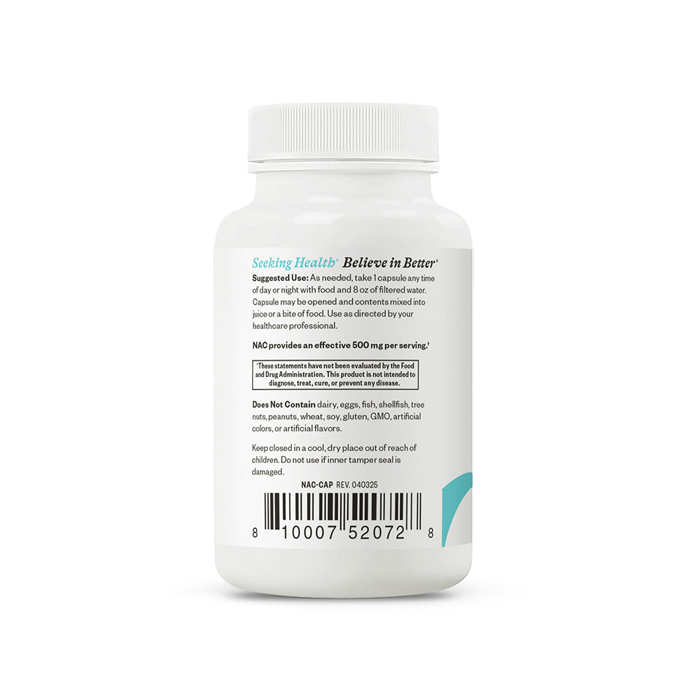 NAC Supplement (N-Acetyl-L-Cysteine) - Everyday Health Routine