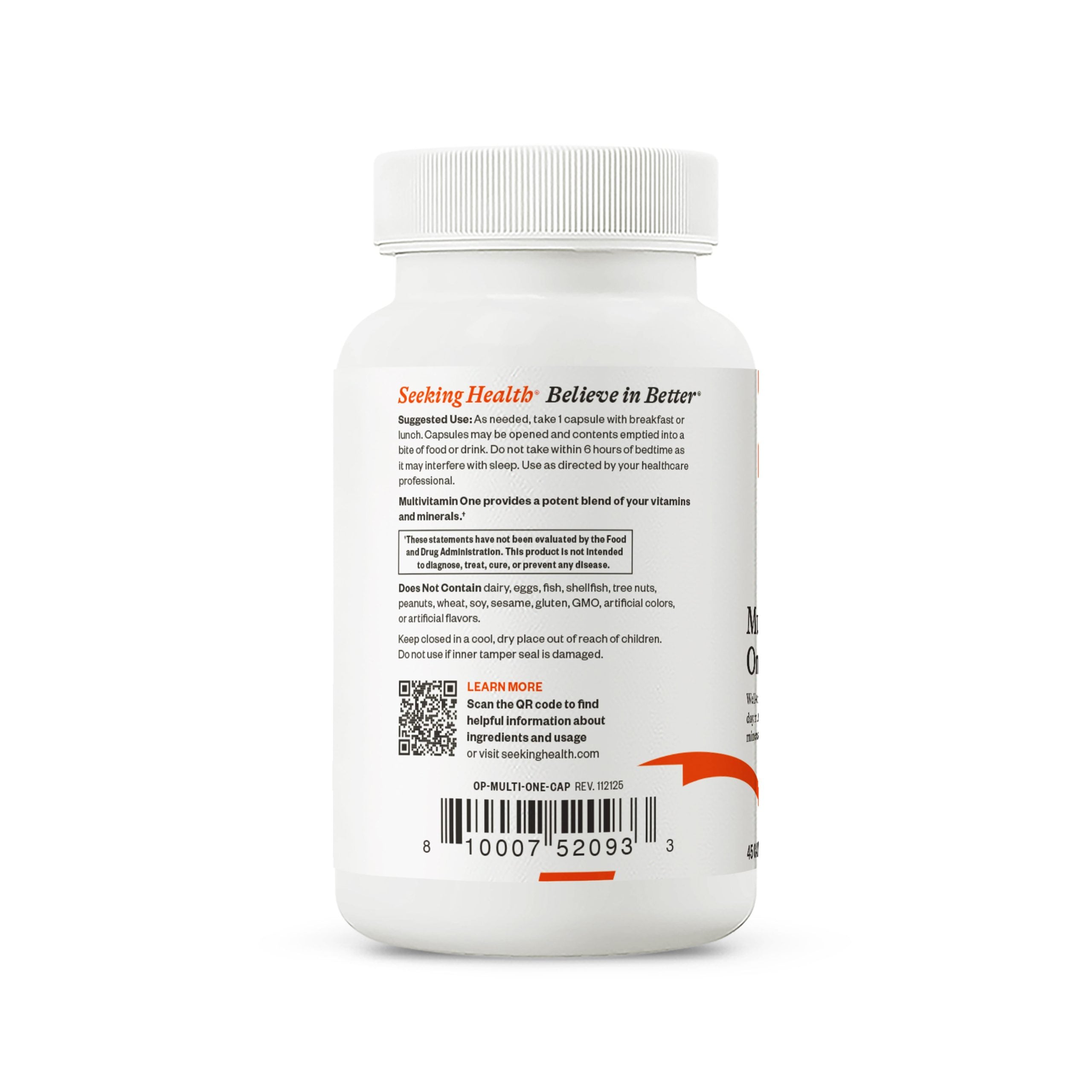 Multivitamin One - Everyday Health Routine