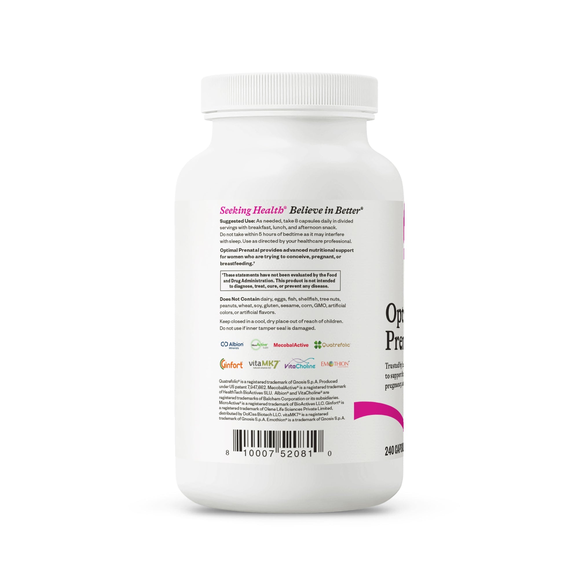 Optimal Prenatal - Smart Routine Choice
