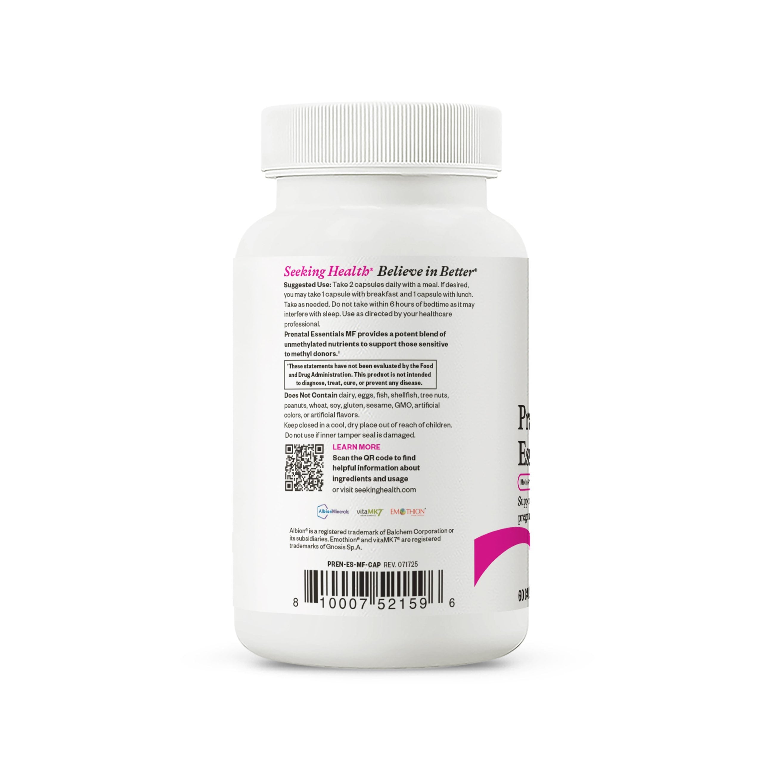 Prenatal Essentials MF - Smart Routine Choice