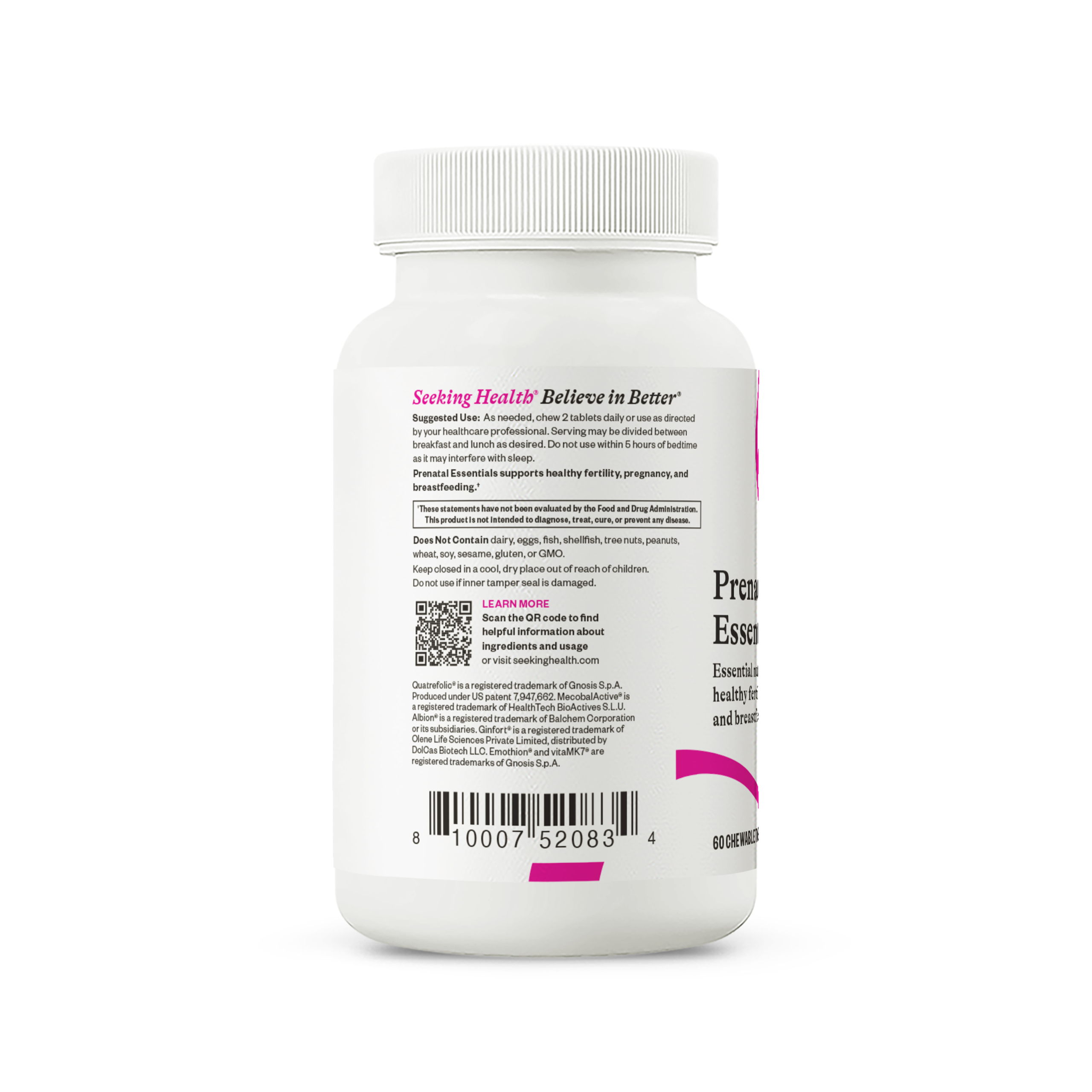 Prenatal Essentials Chewable - Smart Routine Choice