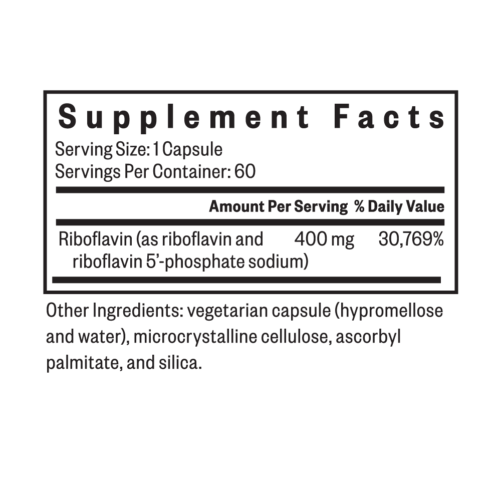 Riboflavin - Smart Routine Choice
