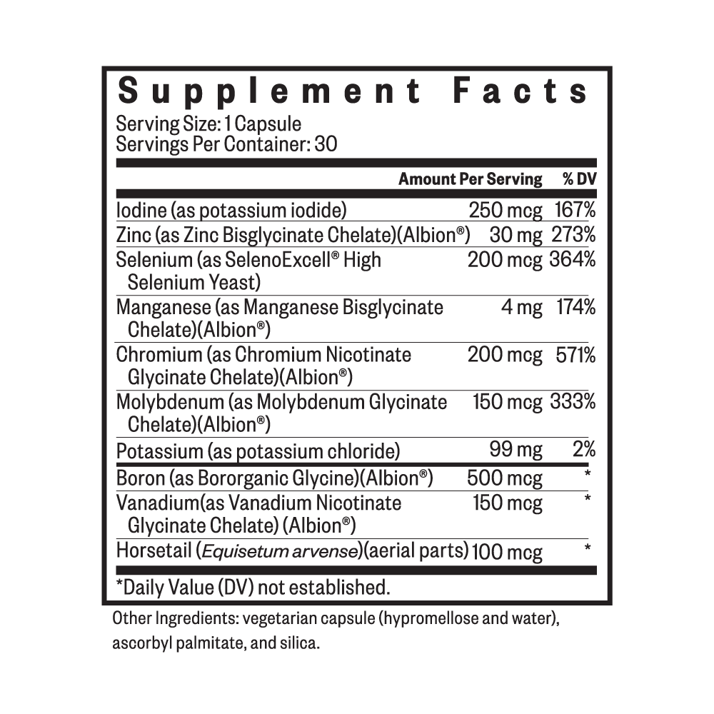 Trace Minerals Complex II - Smart Routine Choice