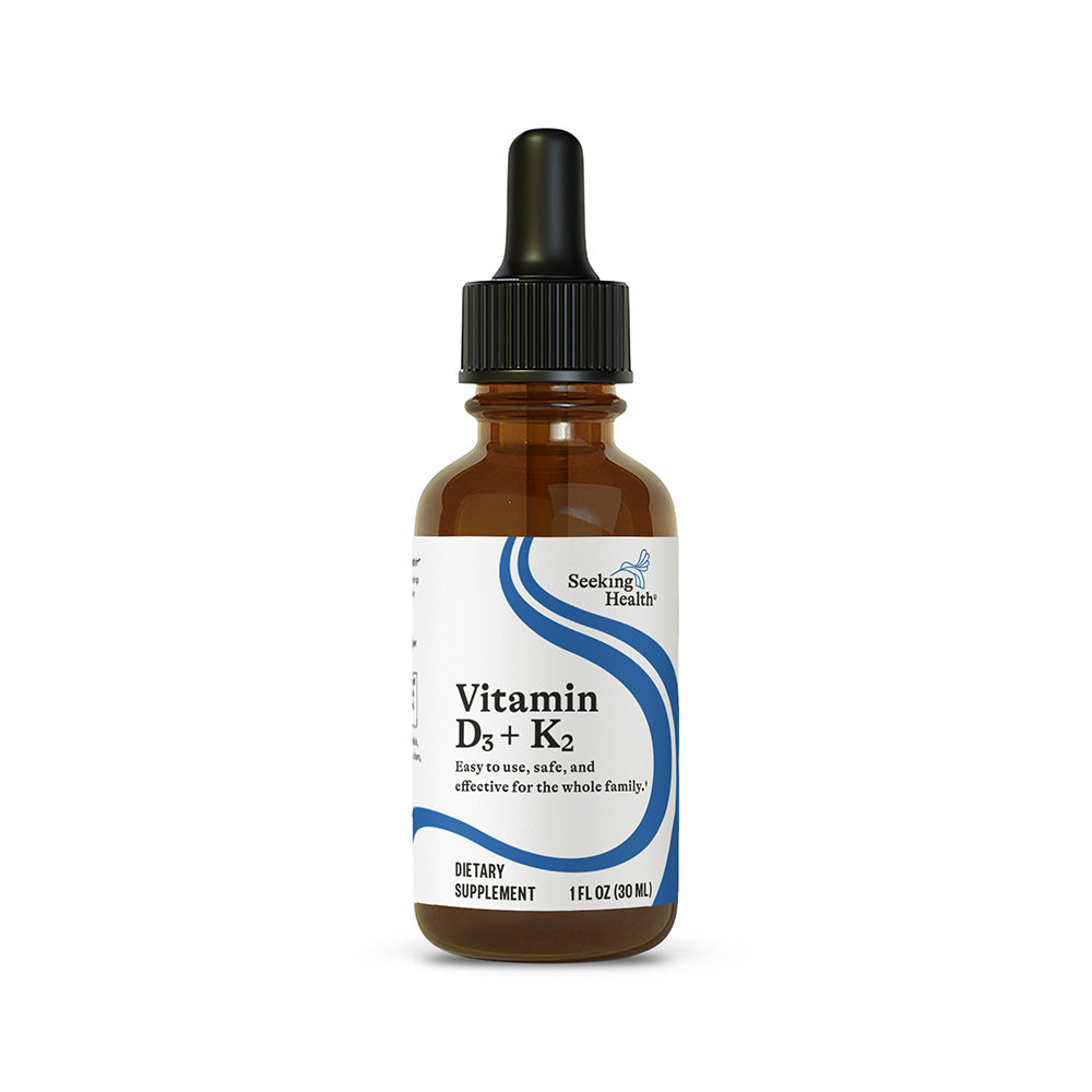 Vitamin D3 + K2 Drops - Everyday Health Routine