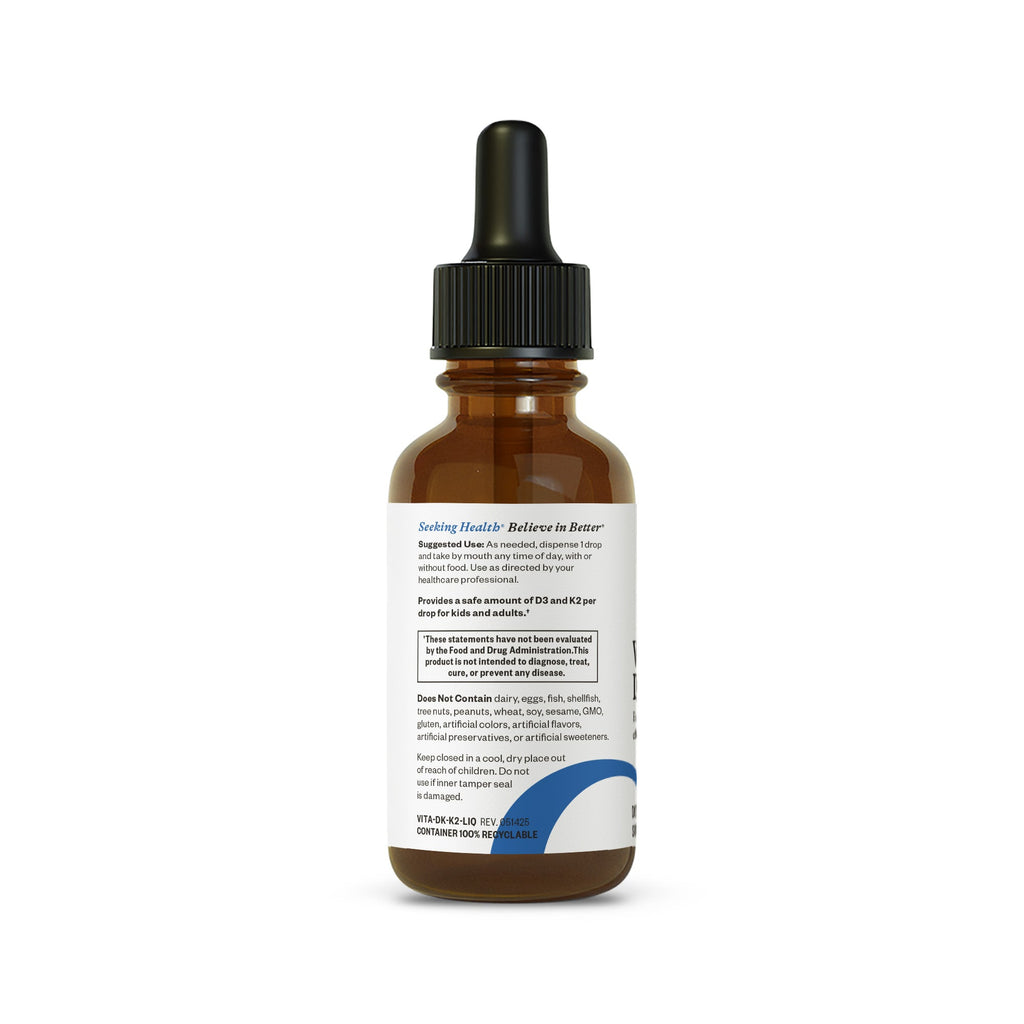 Vitamin D3 + K2 Drops - Everyday Health Routine