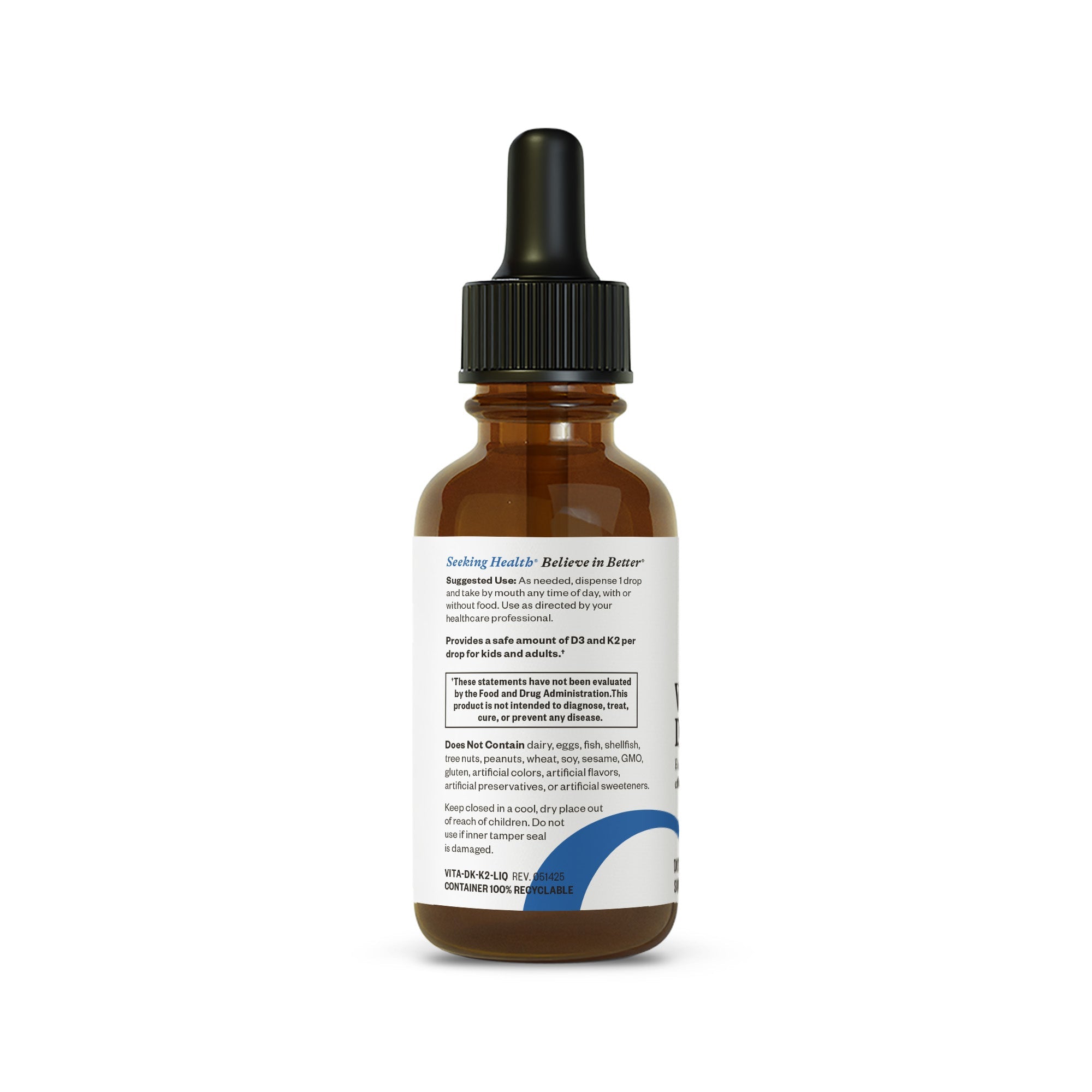 Vitamin D3 + K2 Drops - Everyday Health Routine