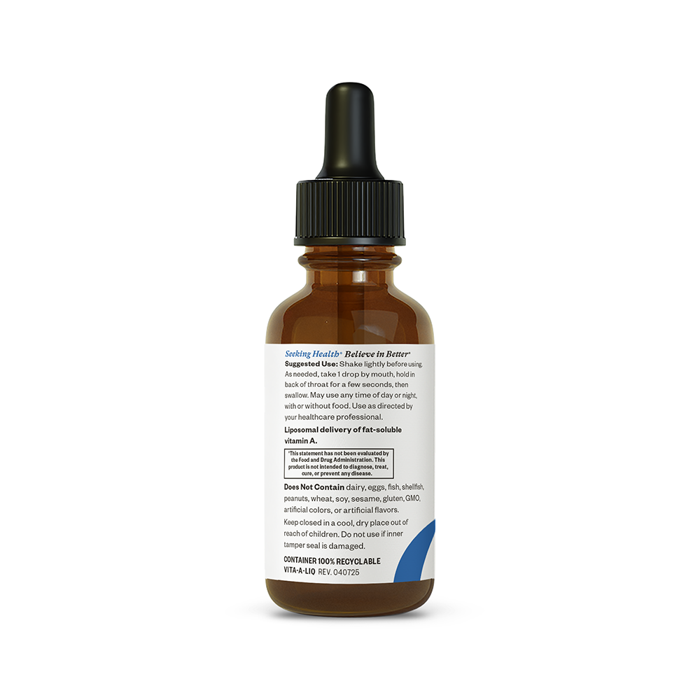 Vitamin A Drops - Everyday Health Routine