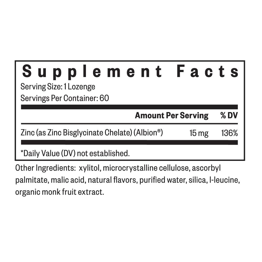 Zinc Lozenge - Smart Routine Choice